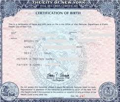 美国纽约州出生证公证使馆认证时间和流程